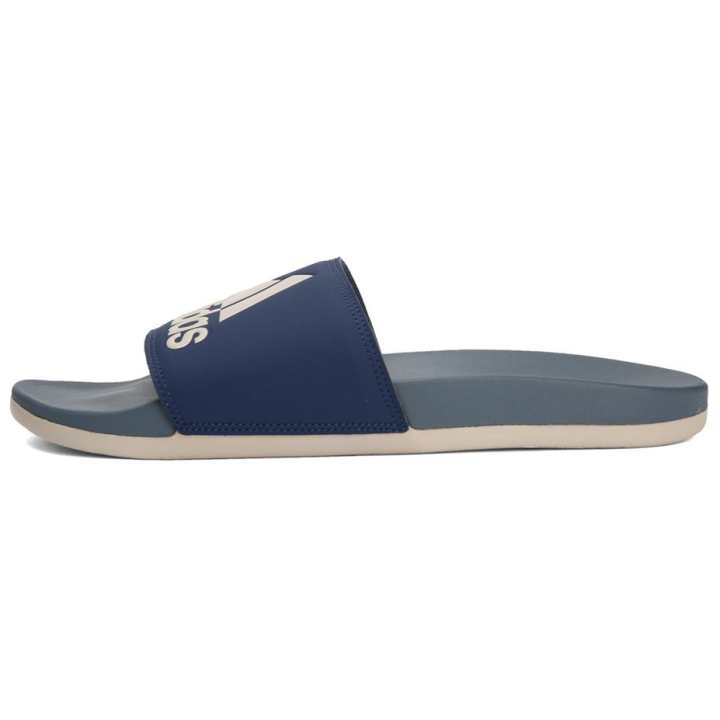 Adidas Adidas Adilette Comfort Comfortable Abrasion Resistant Slide Slippers Men's Blue