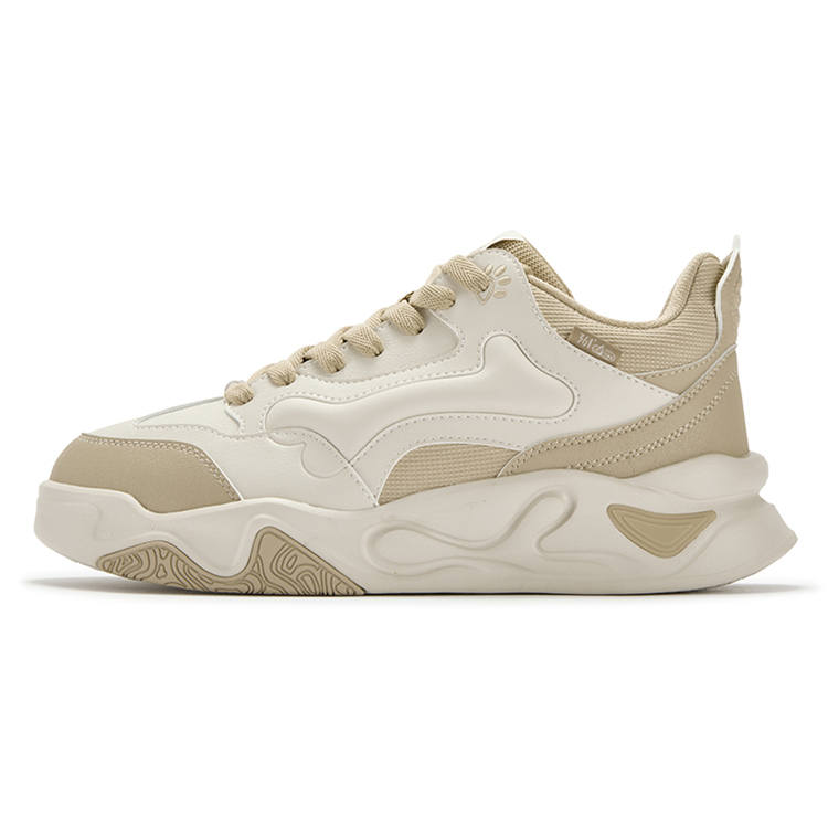 361° Bone Shoes 3.0 Thermal Abrasion Resistant Slip Resistant Low top Casual Shoes Men's Oat Milk