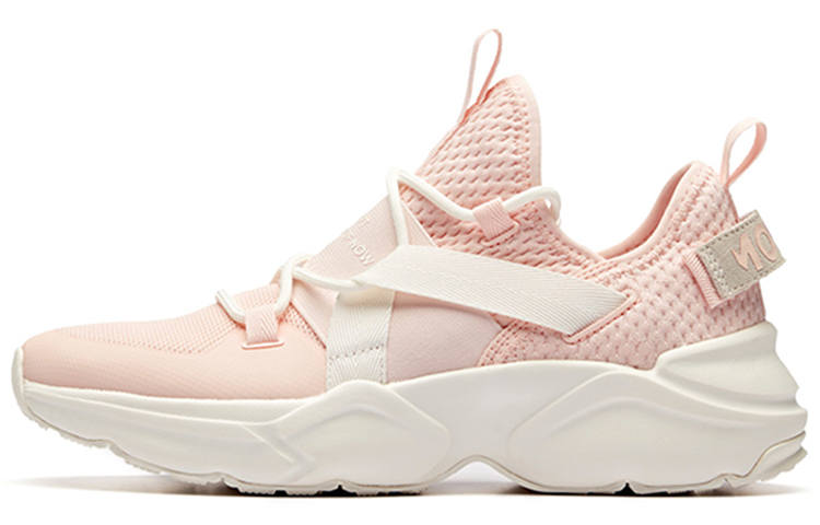 Anta Life Collection Textile, Split Cow Leather Cushioning Slip Resistant Abrasion Resistant Low top Casual Shoes
