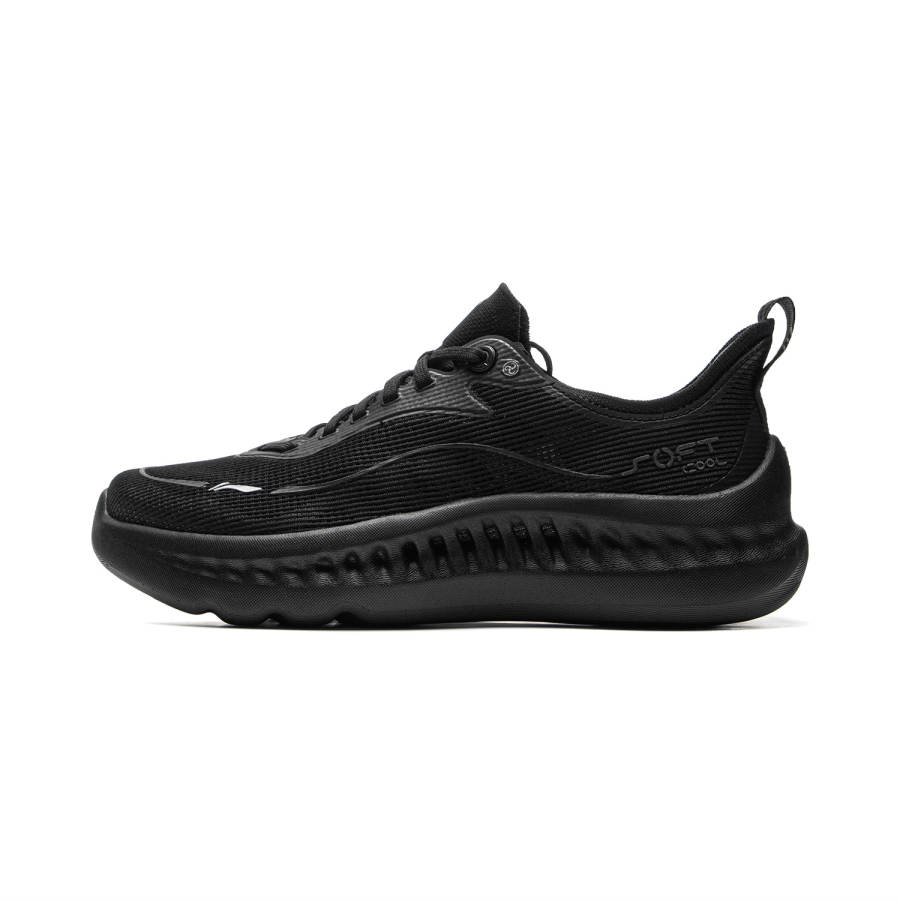 Li-Ning Li Ning SOFT COOL 2 Low top Casual Shoes Men's Black