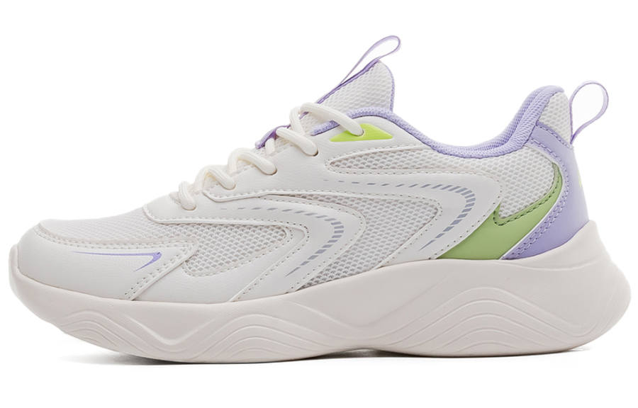 Warrior Abrasion Resistant Breathable Slip Resistant Low top Casual Shoes Women's Beige Purple Green