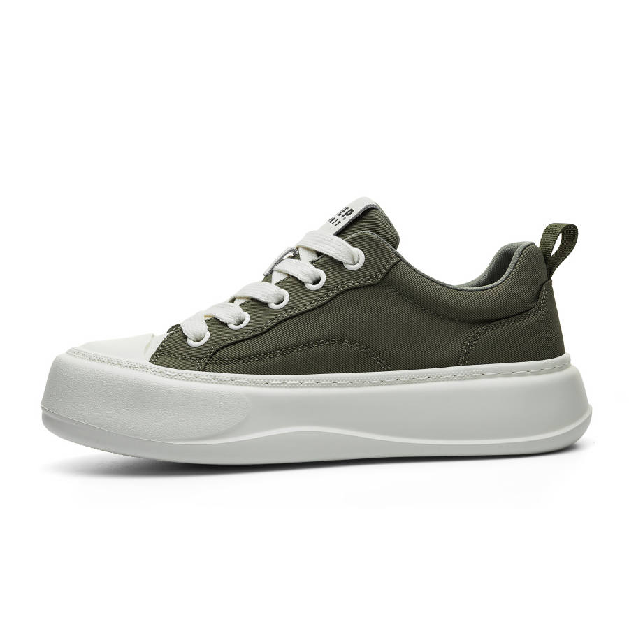JEEP SPIRIT Leisure Collection Abrasion Resistant Lightweight Low top Casual Shoes Men's Dark Forest Green