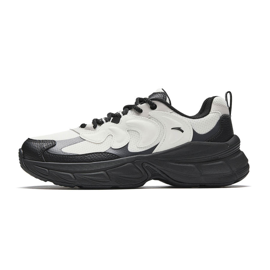 Anta Cashews Shoes Casual Shoes Women's Ivory White/Basic Black/Sand Gray/Shade 1 Gray