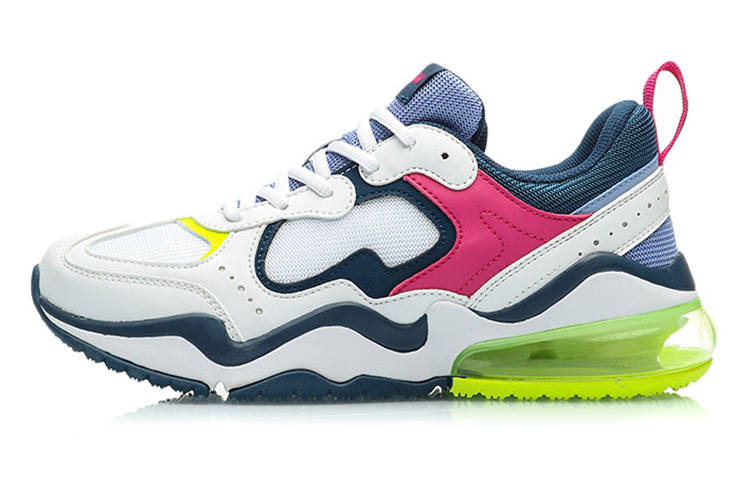 Li-Ning Li Ning CF Neon Source Slip Resistant Lightweight Non slip Lightweight Low top Casual Shoes Women's