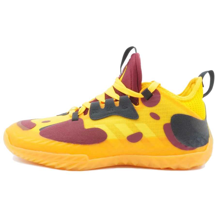 Adidas Adidas Harden Vol.5 Abrasion Resistant Low top Casual Shoes Men's Yellow