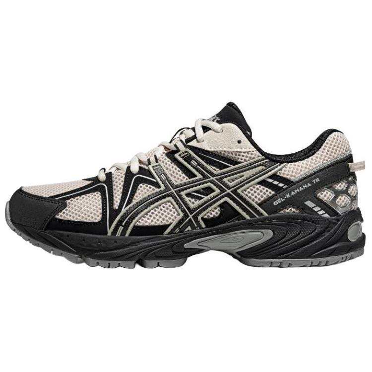ASICS Gel Kahana TR Abrasion Resistant Breathable Low top Casual Shoes Unisex Gray Black