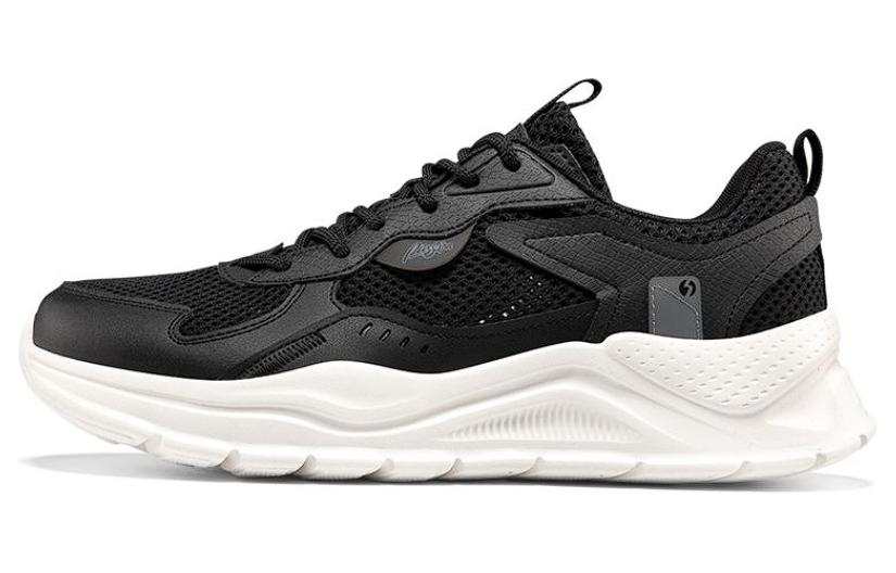 361° Classic And Versatile Cushioning, Wear Resistant Low top Casual Shoes Men's Black