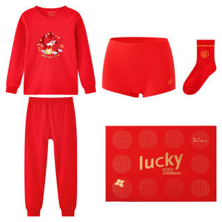 Hodo Kids Underwear Sets Crew Neck Moderate