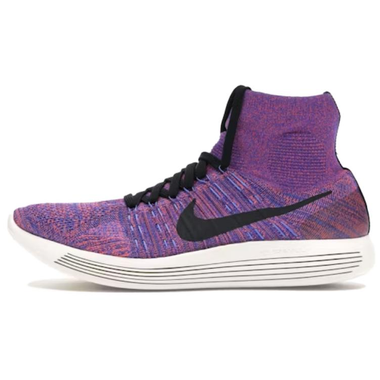 Nike Nike LunarEpic Flyknit Abrasion Resistant Abrasion Resistant High top Casual Shoes Men's Purple