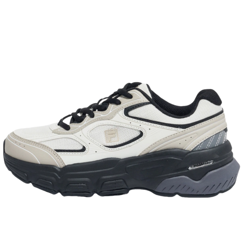 FILA Ranger Abrasion Resistant Breathable Abrasion Resistant Breathable Low top Casual Shoes Unisex Beige Black