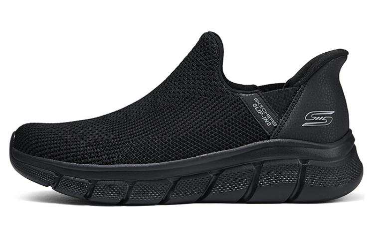 Skechers BOBS B FLEX Hands Free Slip Ins Technology Breathable And Quick Dry Low top Casual Shoes Men's Black