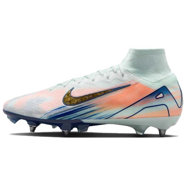 Nike Nike SG Soft Ground Slip Resistant Abrasion Resistant Soccer Shoes Men's Green Red