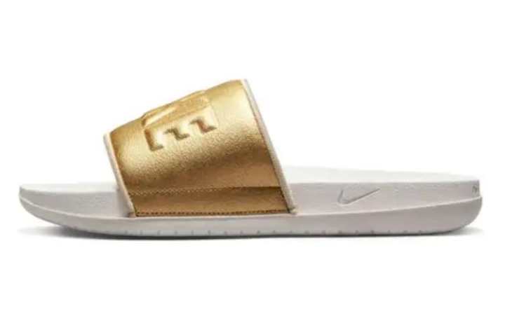 Nike Nike Offcourt Slides 'Gold White' Women's