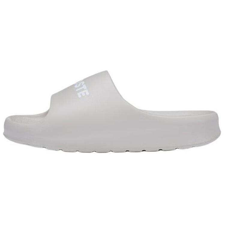 LACOSTE LACOSTE Slide Slippers Men's Ecru