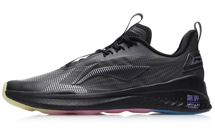 Li-Ning Li Ning Boundless 2 Textile, TPU Lace Up Cushioning Slip Resistant Abrasion Resistant Support Lightweight