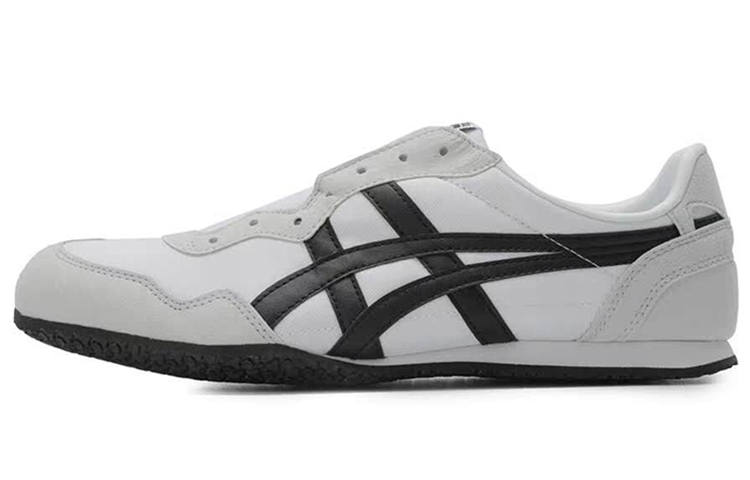 Onitsuka Tiger SERRANO SLIP ON Low top Casual Shoes Unisex Black White