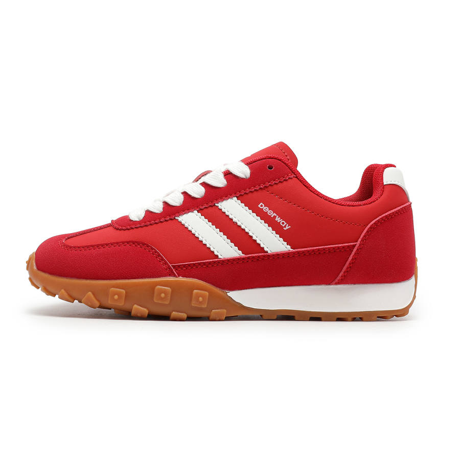 DEERWAY Low top Casual Shoes Women's Red