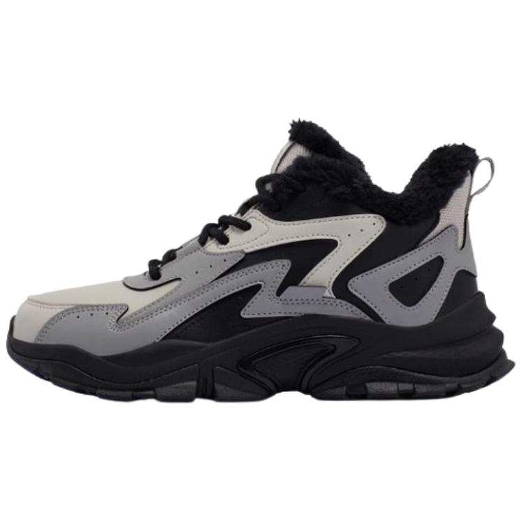 361° Winter Warmth, Fleece Lined Comfortable Fashion Slip Resistant Abrasion Resistant Mid top Casual Shoes Women's