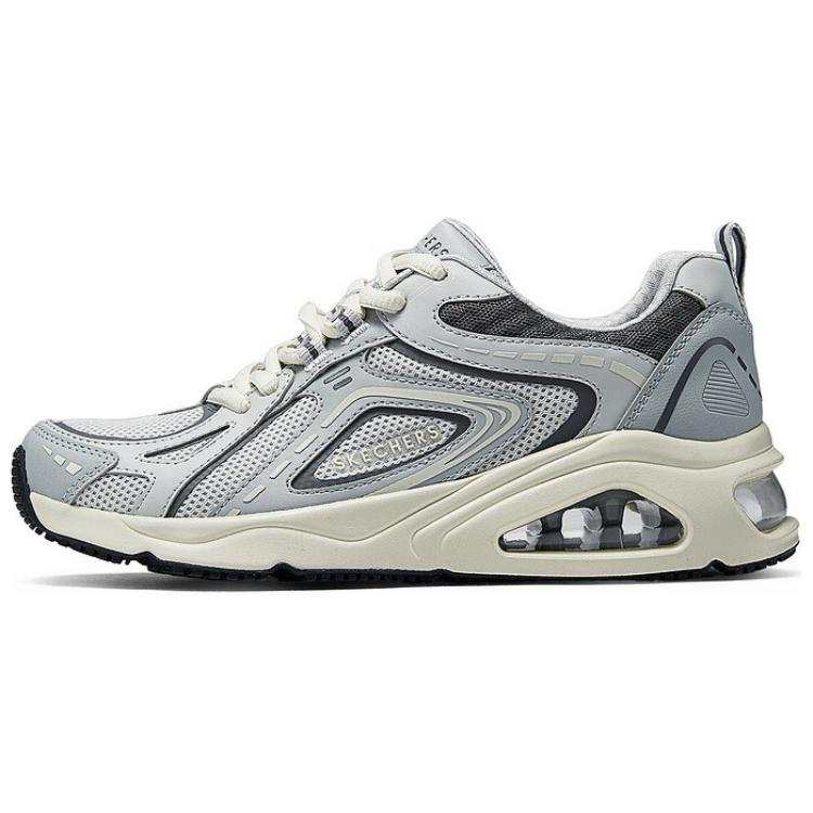 Skechers Tres Air Uno Breathable Low top Casual Shoes Women's Gray Black