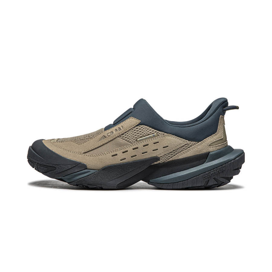 Li-Ning Li Ning Outdoor CF Tracing Cushioning, Wear Resistant Low top Casual Shoes Unisex Umber