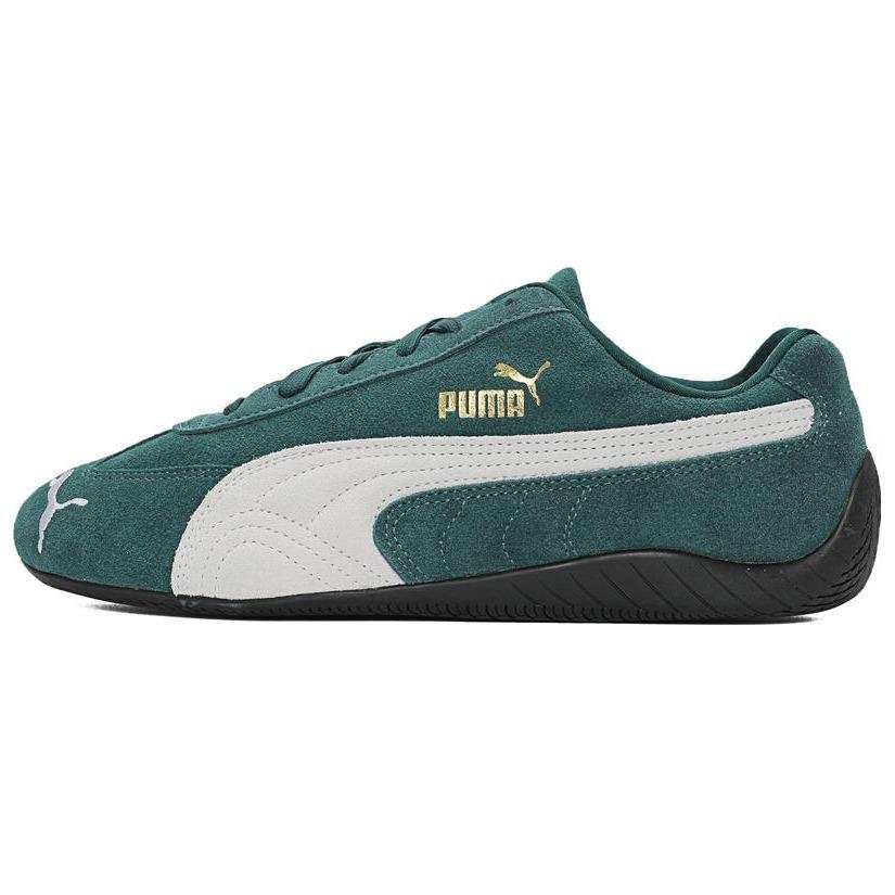 PUMA Speedcat Abrasion Resistant Low top Casual Shoes Unisex Green White