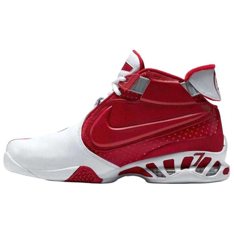 Nike Nike Air Zoom Vick 2 Slip Resistant Abrasion Resistant Slip Resistant Abrasion Resistant Soccer Shoes Unisex White Red