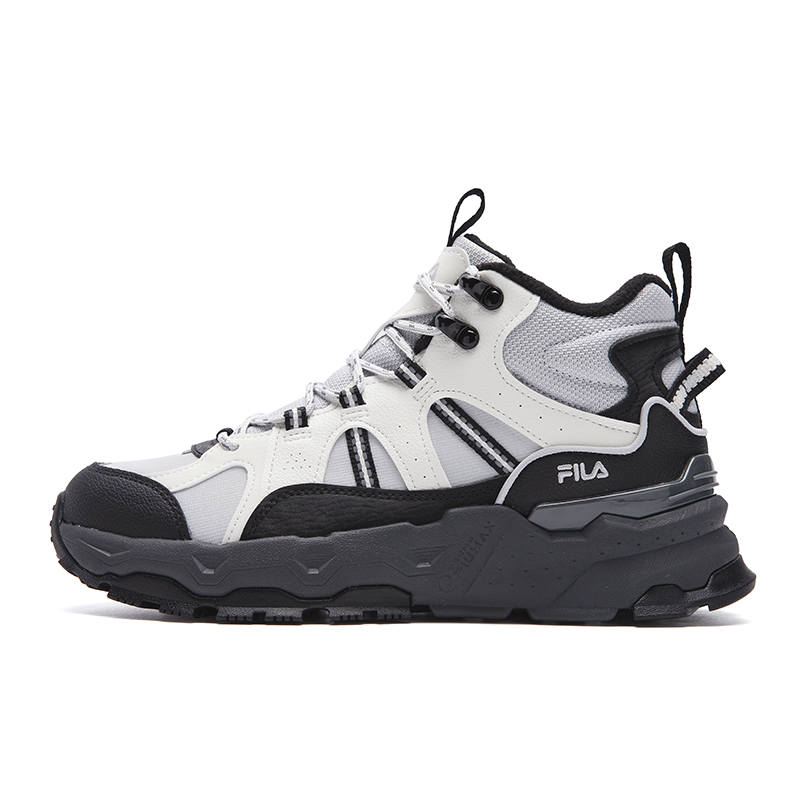 FILA TREK 1S MID WE Fleece Lined Baby's Breath, Fashion Thermal Height Increasing Mid top Casual Shoes Women's