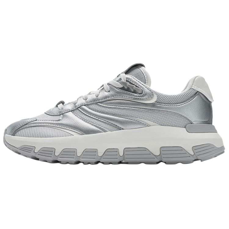 FILA RIBBON Low top Casual Shoes Women's Silver