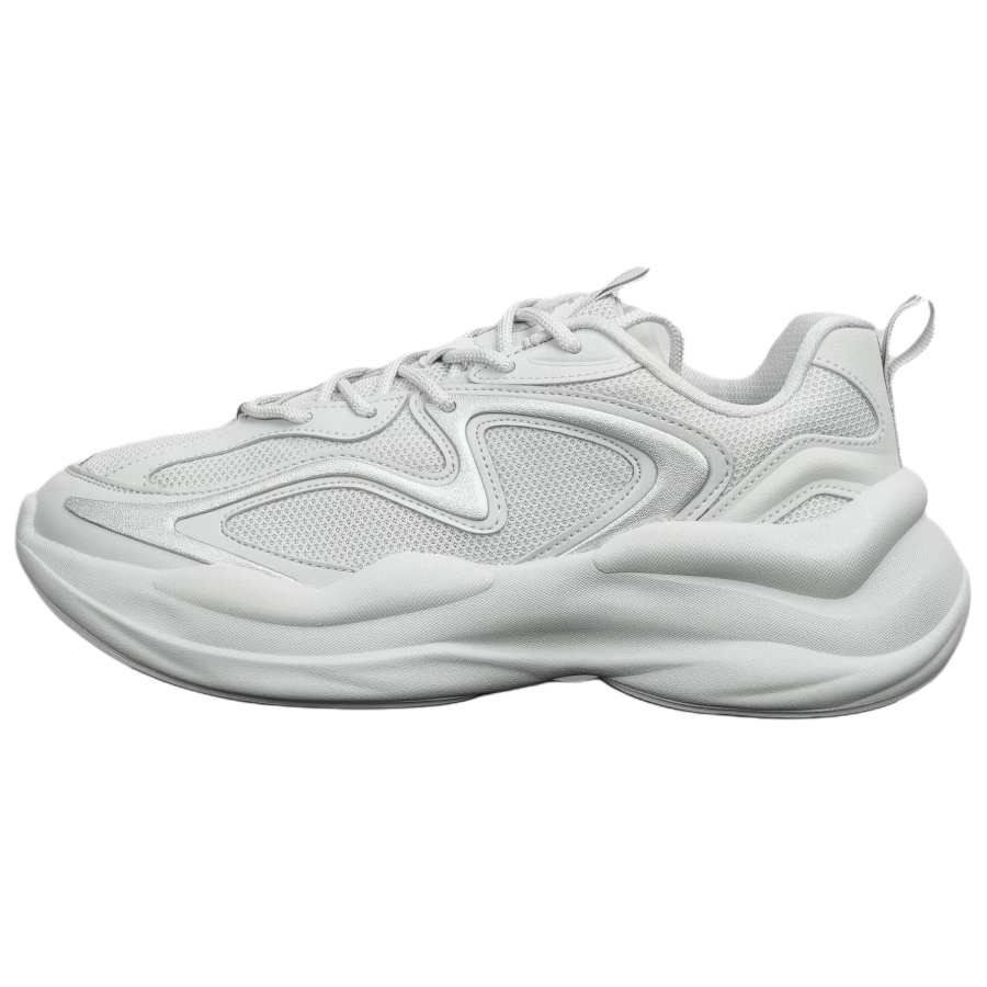 Erke Abrasion Resistant, Breathable, Lightweight Low top Casual Shoes Unisex Gray