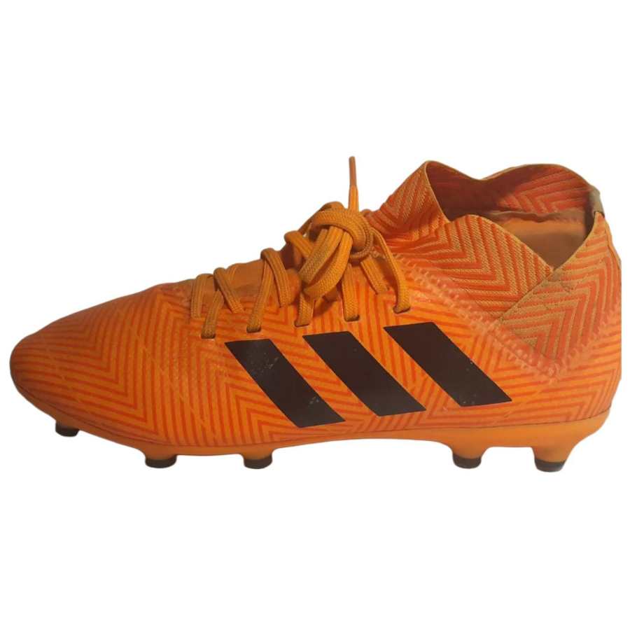 Adidas Adidas Slip Resistant Abrasion Resistant Soccer Shoes Men's Orange