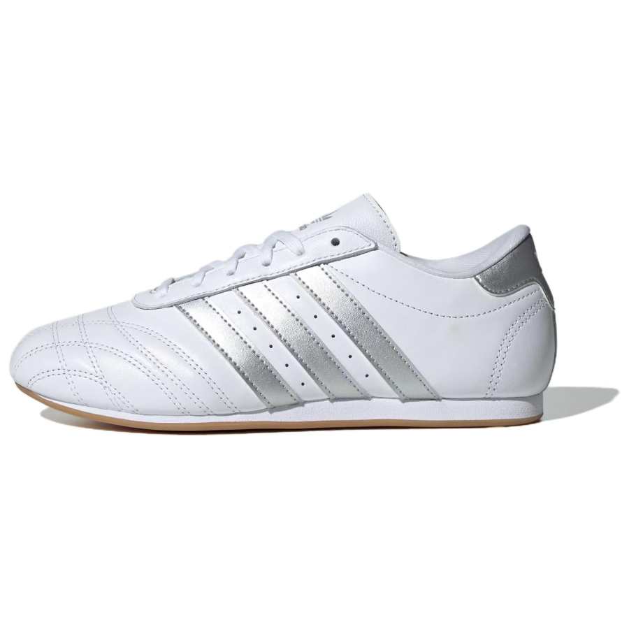 Adidas Originals Taekwondo Leather Low top Casual Shoes Unisex White Silver