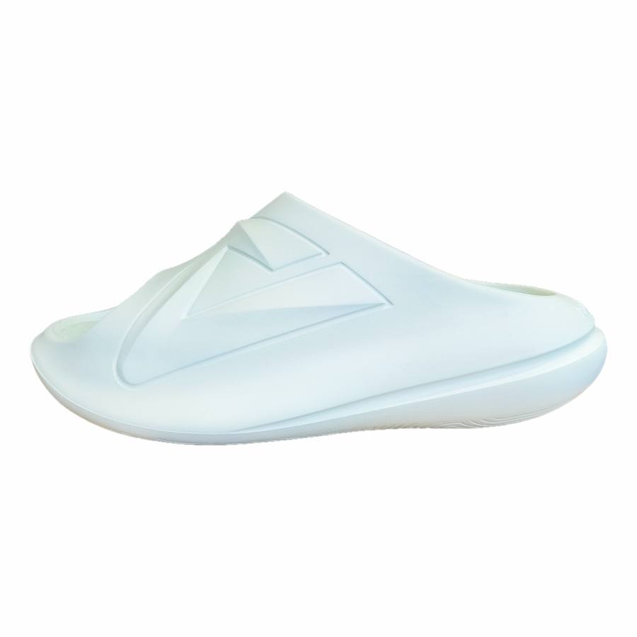 PEAK Taichi Chubby Slippers Slide Slippers Men's White Moonlight