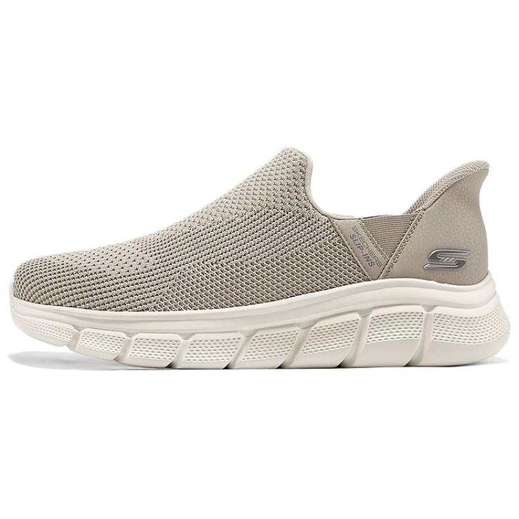 Skechers BOBS B FLEX Soft And Comfortable Low top Casual Shoes Men's Taupe