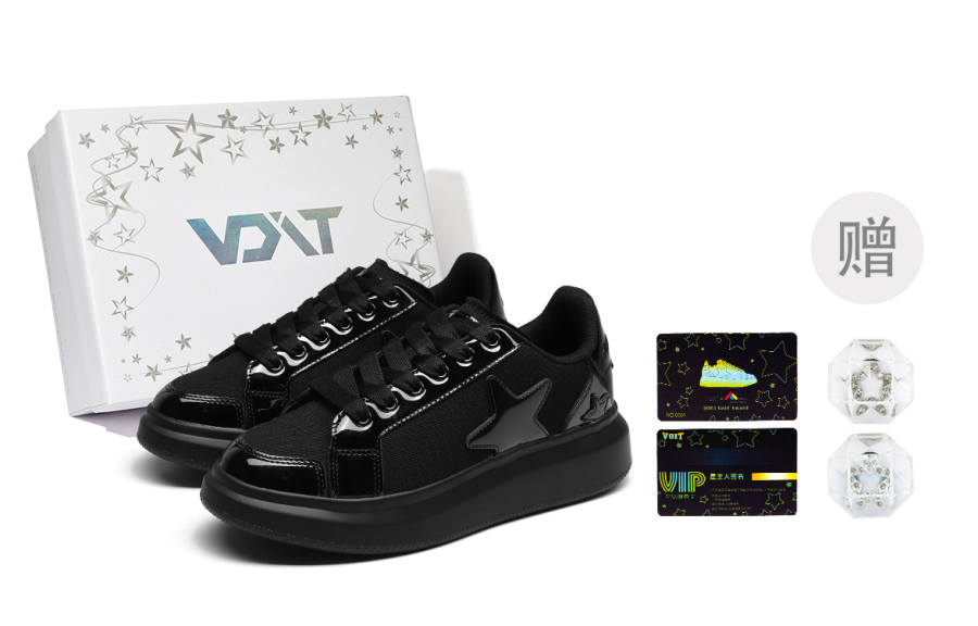 VOIT PALOVATTI x VOIT Starlight Sparkling, Stars Shoes Cushioning Rebound Height Increasing Lightweight Slip Resistant