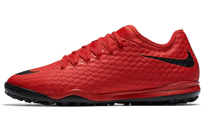 Nike Nike TF Turf Cushioning Slip Resistant Abrasion Resistant Soccer Shoes Men's Red