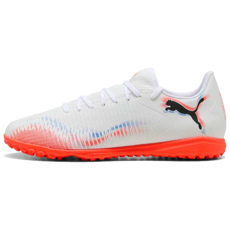 PUMA FUTURE 8 TT Turf Cushioning Abrasion Resistant Breathable Soccer Shoes Unisex White