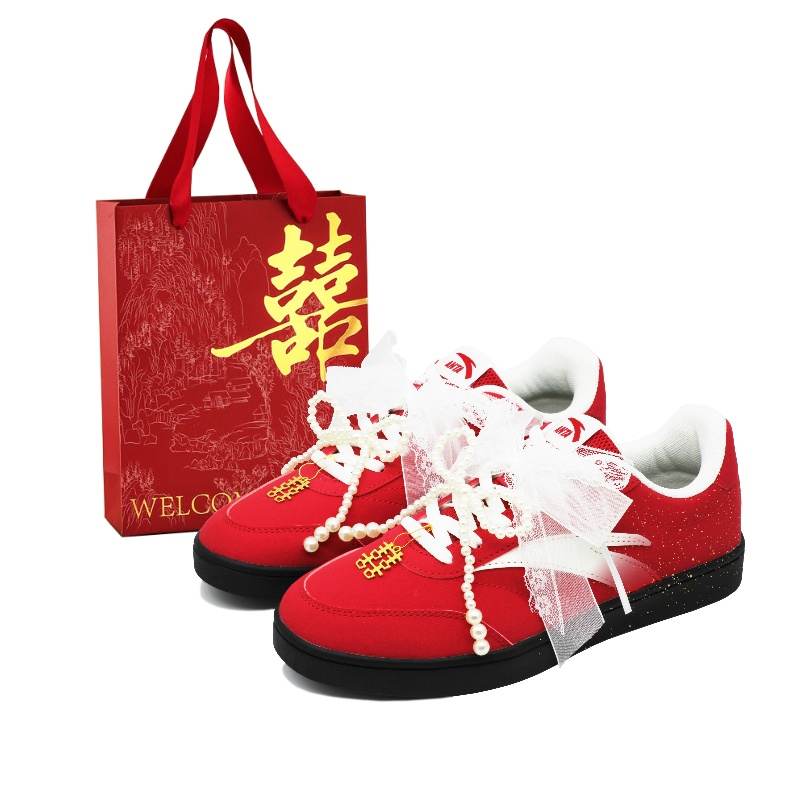 Anta Fabric Lightweight Low top Skateboard Shoes Women's