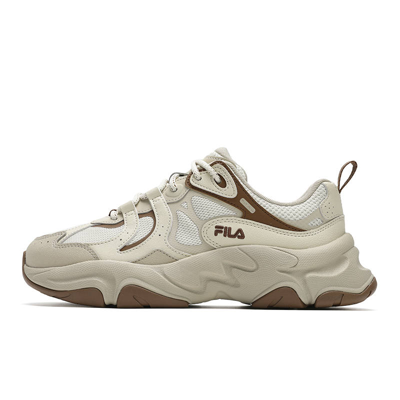 FILA MARS 3 Slip Resistant Abrasion Resistant Slip Resistant Abrasion Resistant Low top Casual Shoes Men's White Yellow
