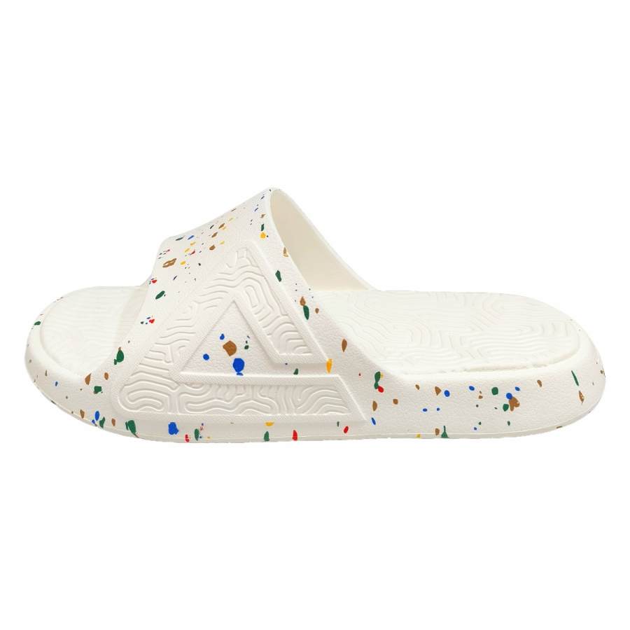 PEAK Taichi National Innovation Slippers EVA Totem Graffiti Slip Resistant Abrasion Resistant Slide Slippers Unisex