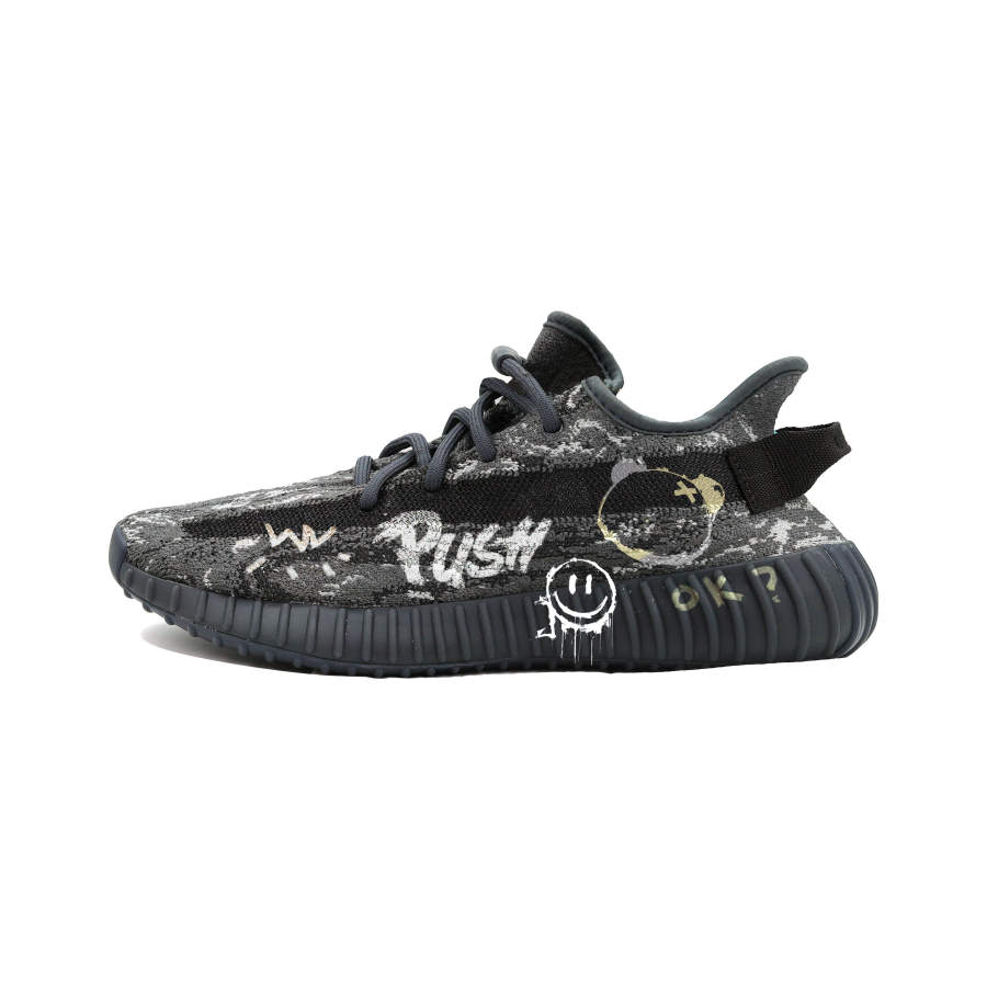 Adidas Adidas Originals 350 Trendy Non slip Lightweight Low top Casual Shoes Unisex Black