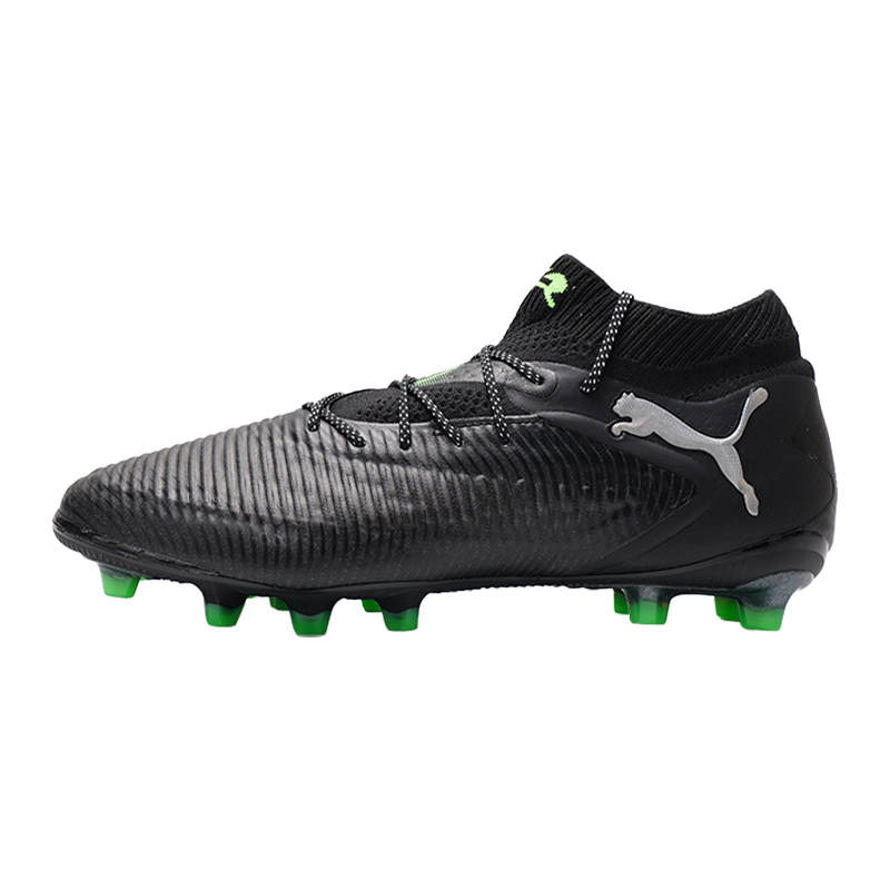 PUMA AG Artificial Ground Artificial Turf Cushioning Soccer Shoes Unisex Black