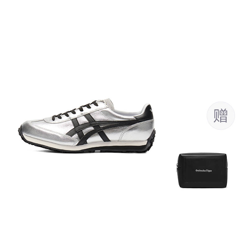 Onitsuka Tiger Edr 78 Low top Casual Shoes Unisex Silver Black