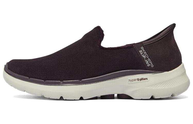 Skechers Slip Ins Abrasion Resistant Lightweight Cushioning Low top Walking Shoes Women's Umber