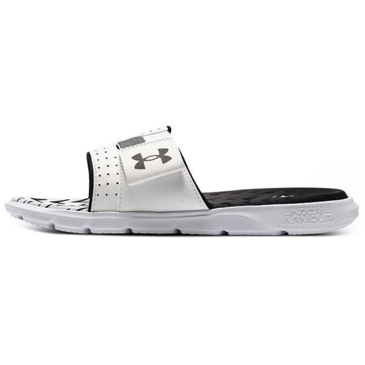 Under Armour Under Armour Mercenary Slippers 'White Black'