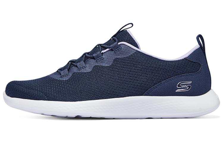 Skechers Slip Resistant Abrasion Resistant Low top Casual Shoes Women's Marine Blue