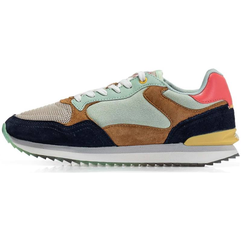 HOFF Slip Resistant Abrasion Resistant Low top Casual Shoes Women's Green Brown Black