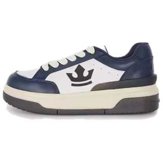 SUPRA Slip Resistant Abrasion Resistant Slip Resistant Abrasion Resistant Low top Casual Shoes Unisex Navy Blue