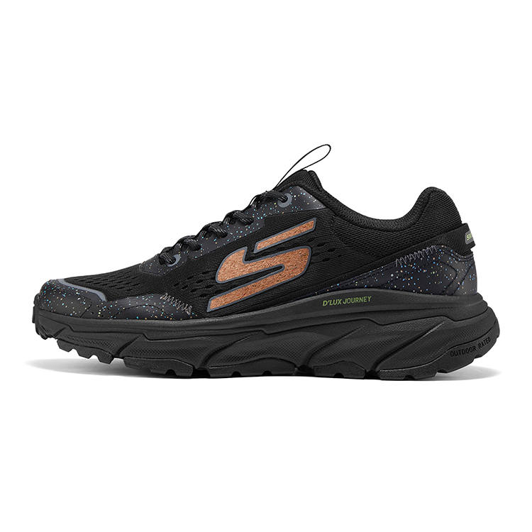 Skechers D'LUX JOURNEY Abrasion Resistant Abrasion Resistant Low top Casual Shoes Men's Black