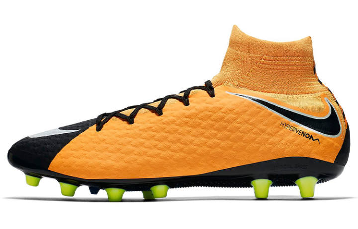 Nike Nike AG Artificial Ground Cushioning Slip Resistant Abrasion Resistant Soccer Shoes Men's Yellow Black