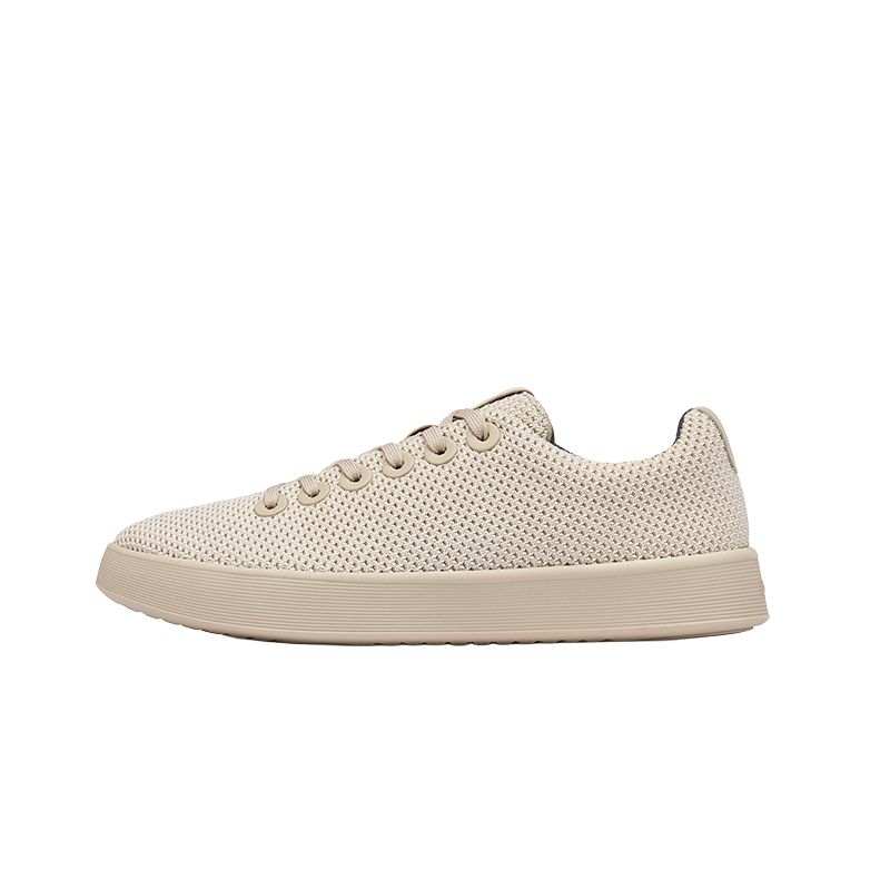 Allbirds Cruiser Abrasion Resistant Low top Casual Shoes Mesh Breathable Soft Support Commute Men's Beige Yellow